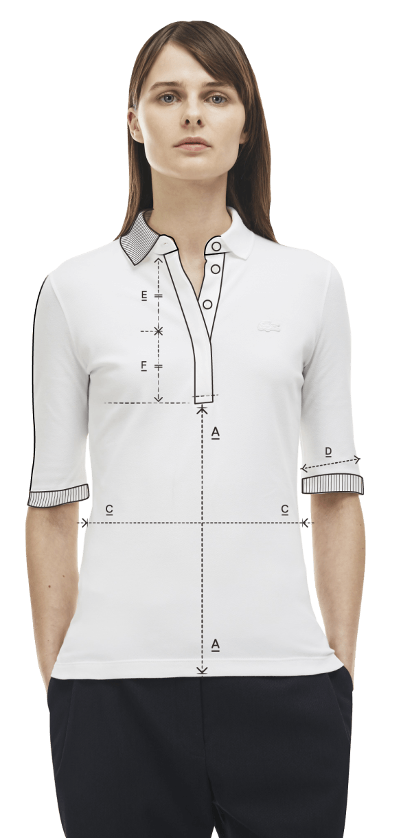 lacoste chemise femme