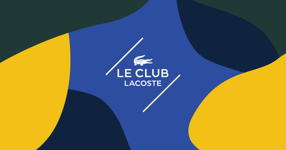 Unirse a LE CLUB LACOSTE es la decisi&oacute;n m&aacute;s elegante